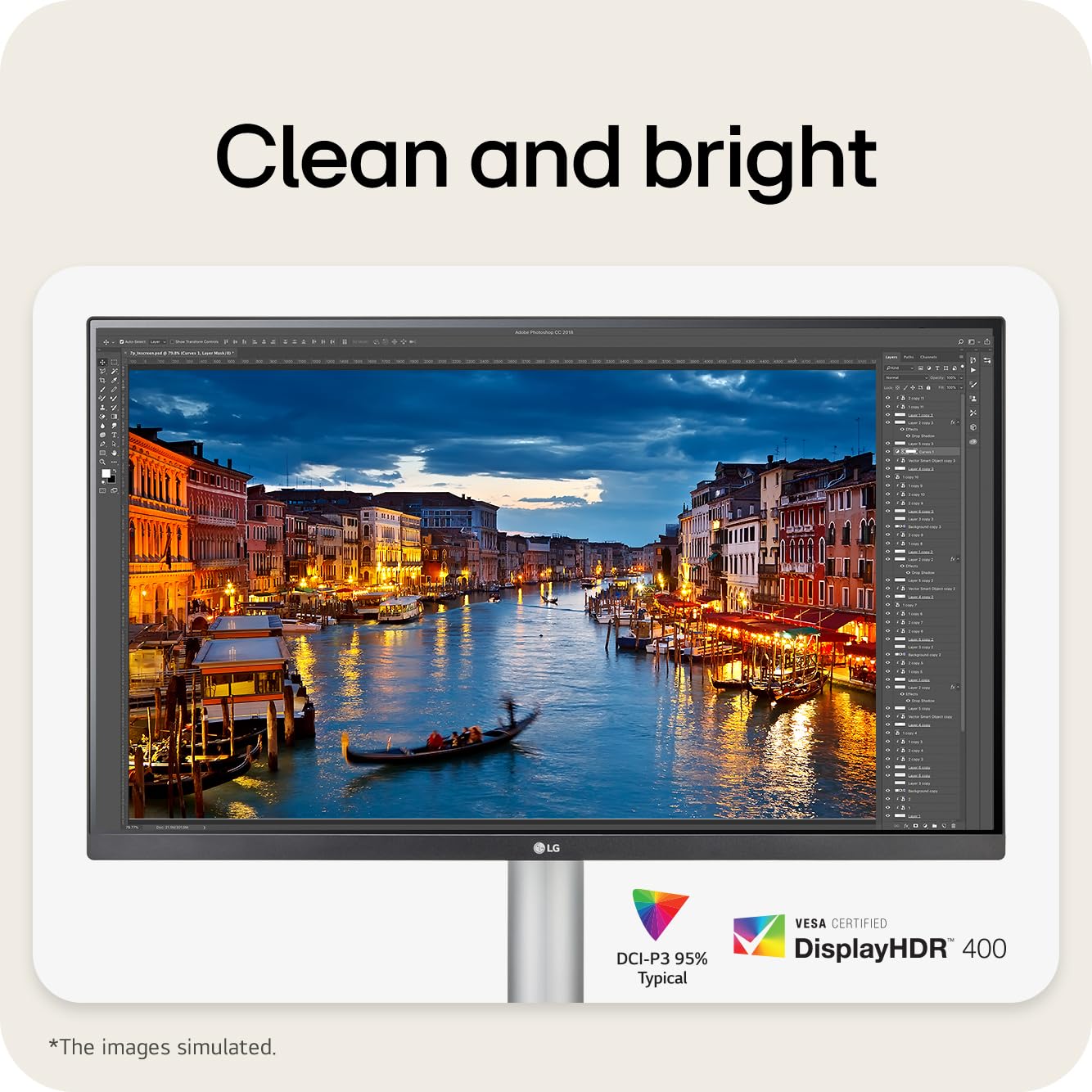 LG 27-inch Ultrafine 4K UHD IPS Computer Monitors