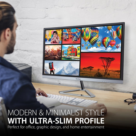 ViewSonic VX2276-SMHD 22 Inch 1080p Widescreen IPS Monitor with Ultra-Thin Beze