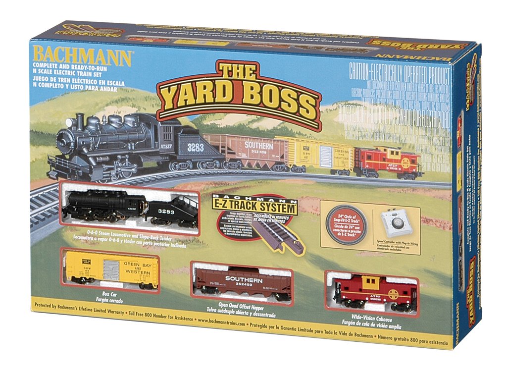 Bachmann Trains - Yard Boss Ready To Run Electric Train Set - N Scale