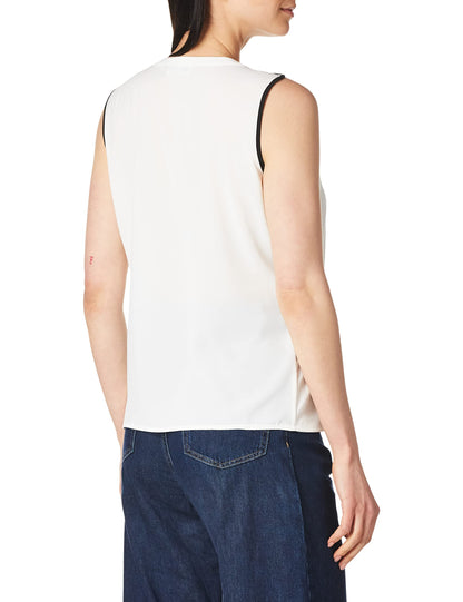 Calvin Klein Women's Sleeveless Splitneck Top