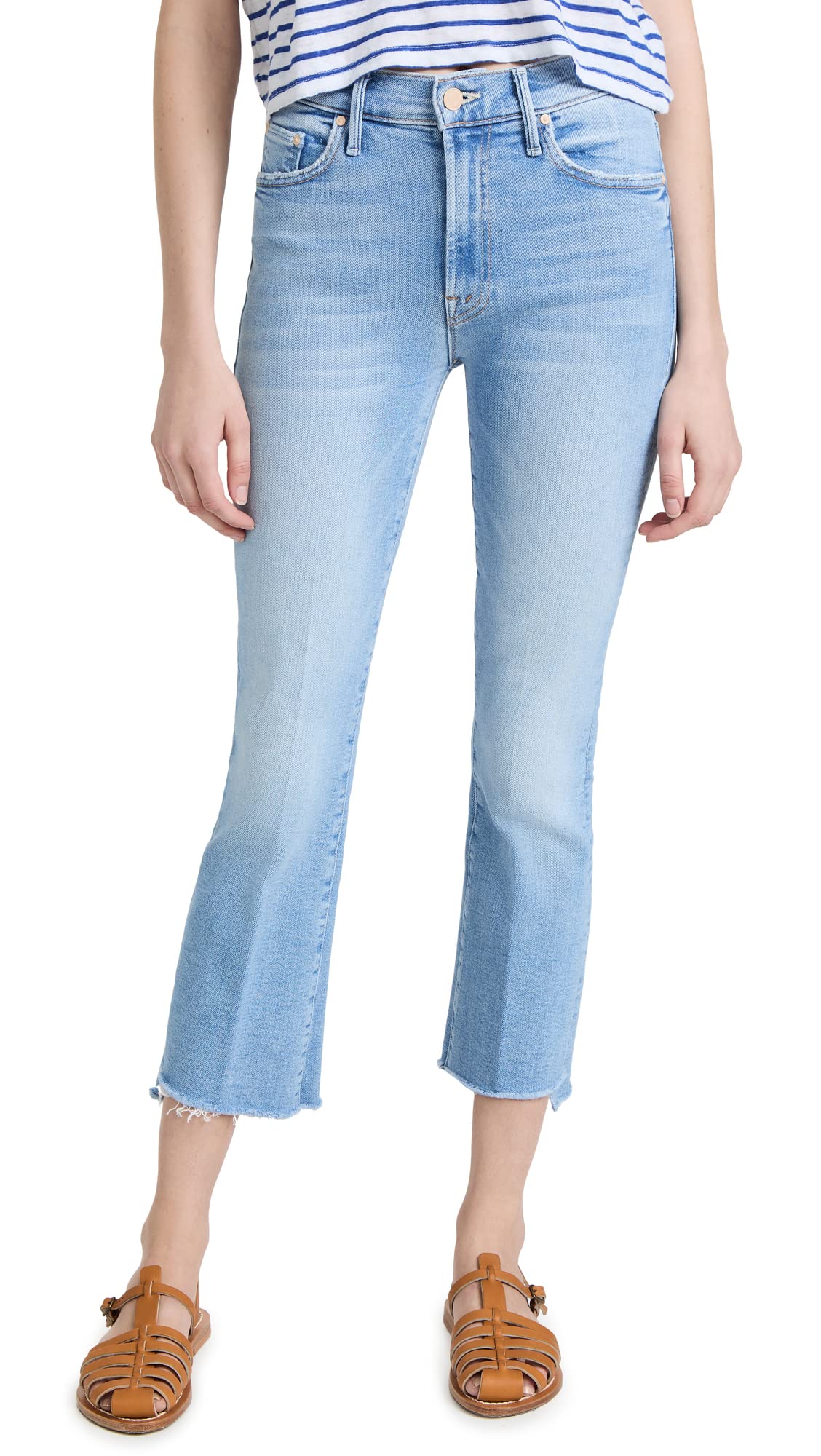 MOTHER Women's The Insider Crop Jeans