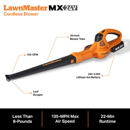 LawnMaster Electric Corded Lawn Mower