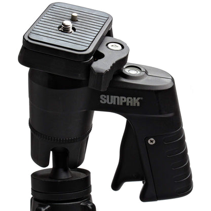 Sunpak 61-inch Ultra 6000PG PlatinumPlus Tripod with Pistol Grip Ball Head