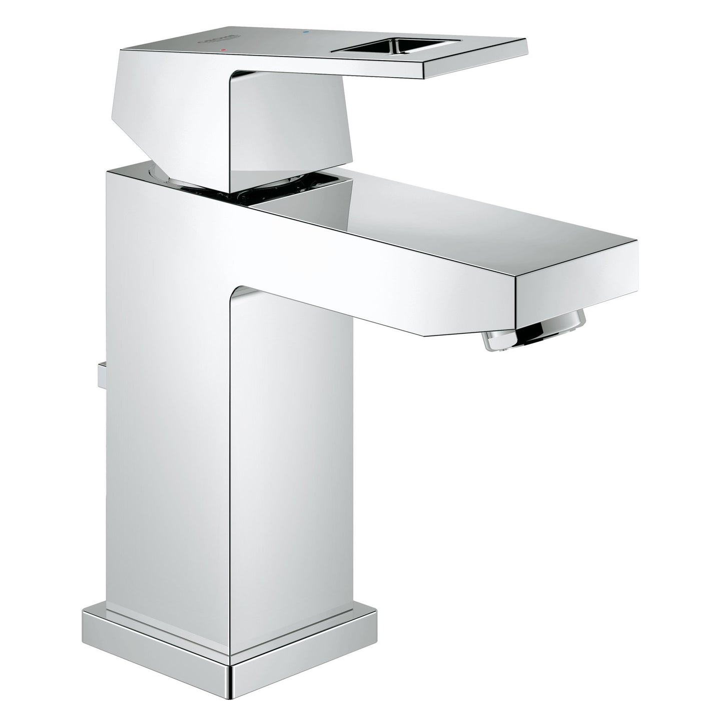 Eurocube S-Size Single-Handle Single-Hole Bathroom Faucet