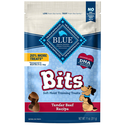 BLUE BUFFALO Bits Treats Bag Dog Support Cognitive Development