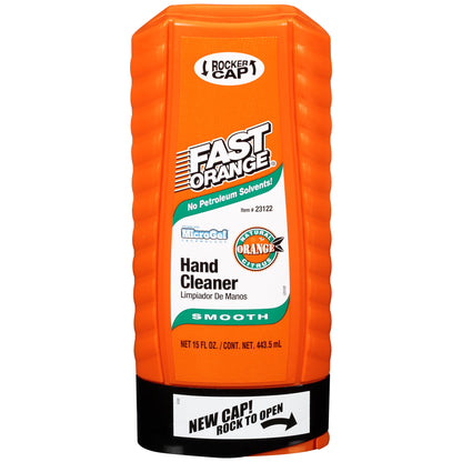 Permatex 23218-4PK Fast Orange Smooth Lotion Hand Cleaner with Pump, 1 Gallon (Pack of 4)