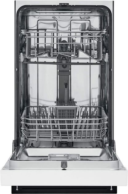 Frigidaire 18 in. ADA Compact Front Control Dishwasher with Dual Spray Arms, 52
