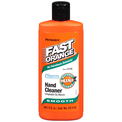 Permatex 23218-4PK Fast Orange Smooth Lotion Hand Cleaner with Pump, 1 Gallon (Pack of 4)