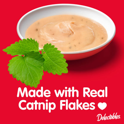 Hartz Delectables Squeeze Up Catnip Flavor Interactive Lickable Wet Cat Treats