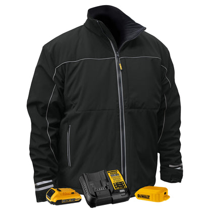 DEWALT Heated Lightweight Soft Shell Jacket DEWALT Heated Lightweight Soft Shell Jacket Kit