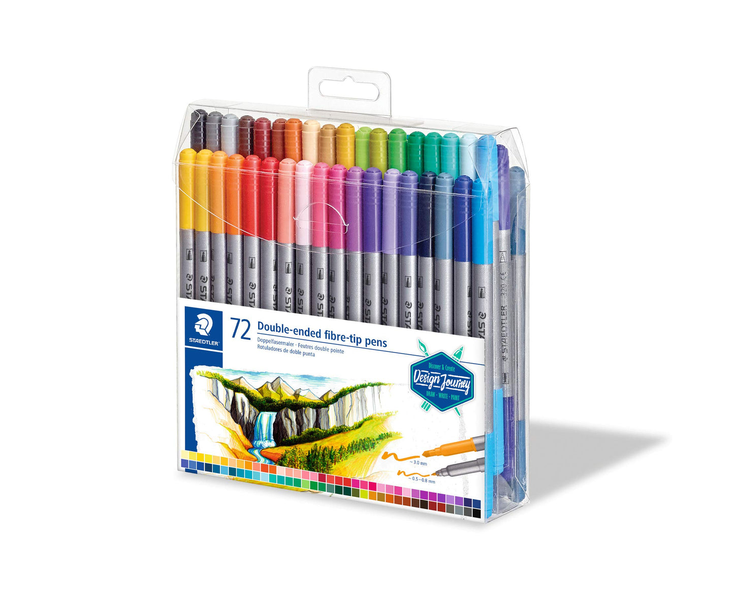 Staedtler Double Fibre-Tip Pens