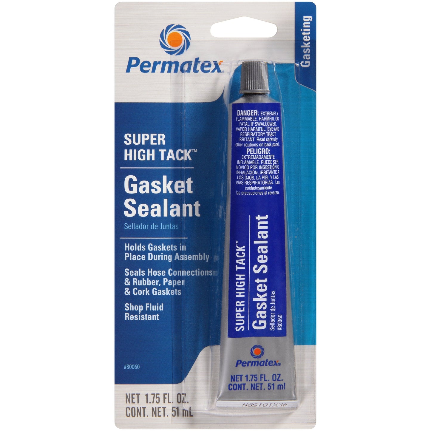 Permatex 80060-12PK Super High Tack Gasket Sealant, 1.75 oz.