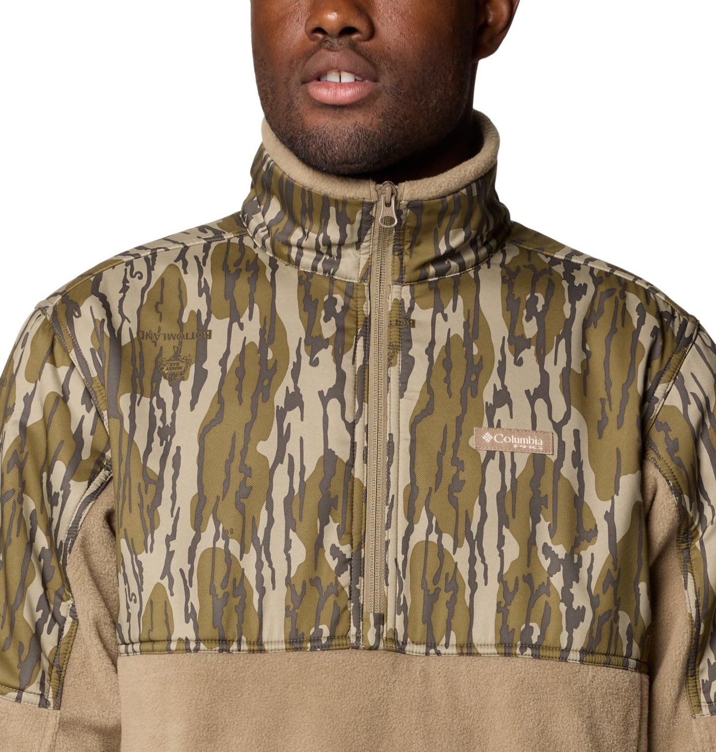 Columbia Men's PHG Fleece Overlay Ii 1/4 Zip