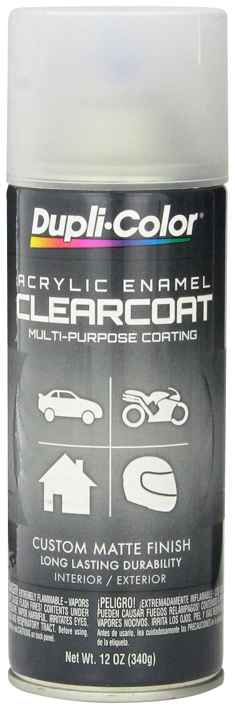 Dupli-Color - General Purpose Acrylic Enamel Crystal Clear 12 oz.
