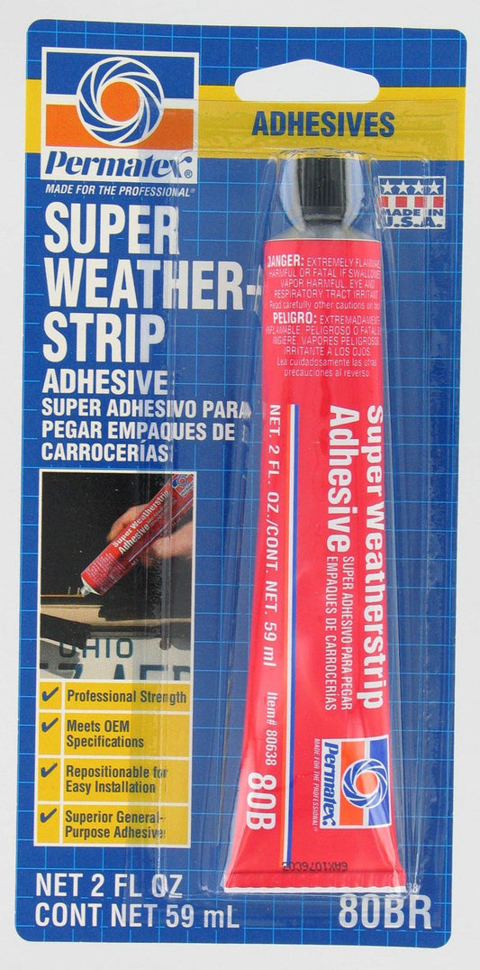 2OZ WTHRstrip Adhesive