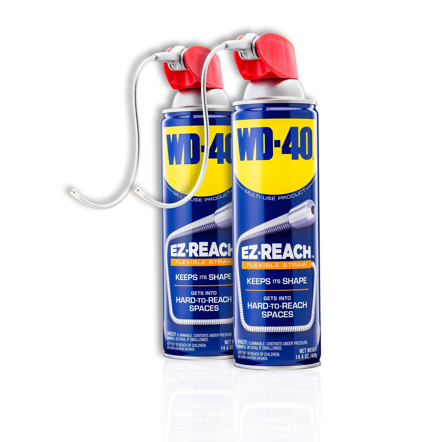 WD-40 Multi-Use Product, EZ-Reach Flexible Straw, 14.4 OZ