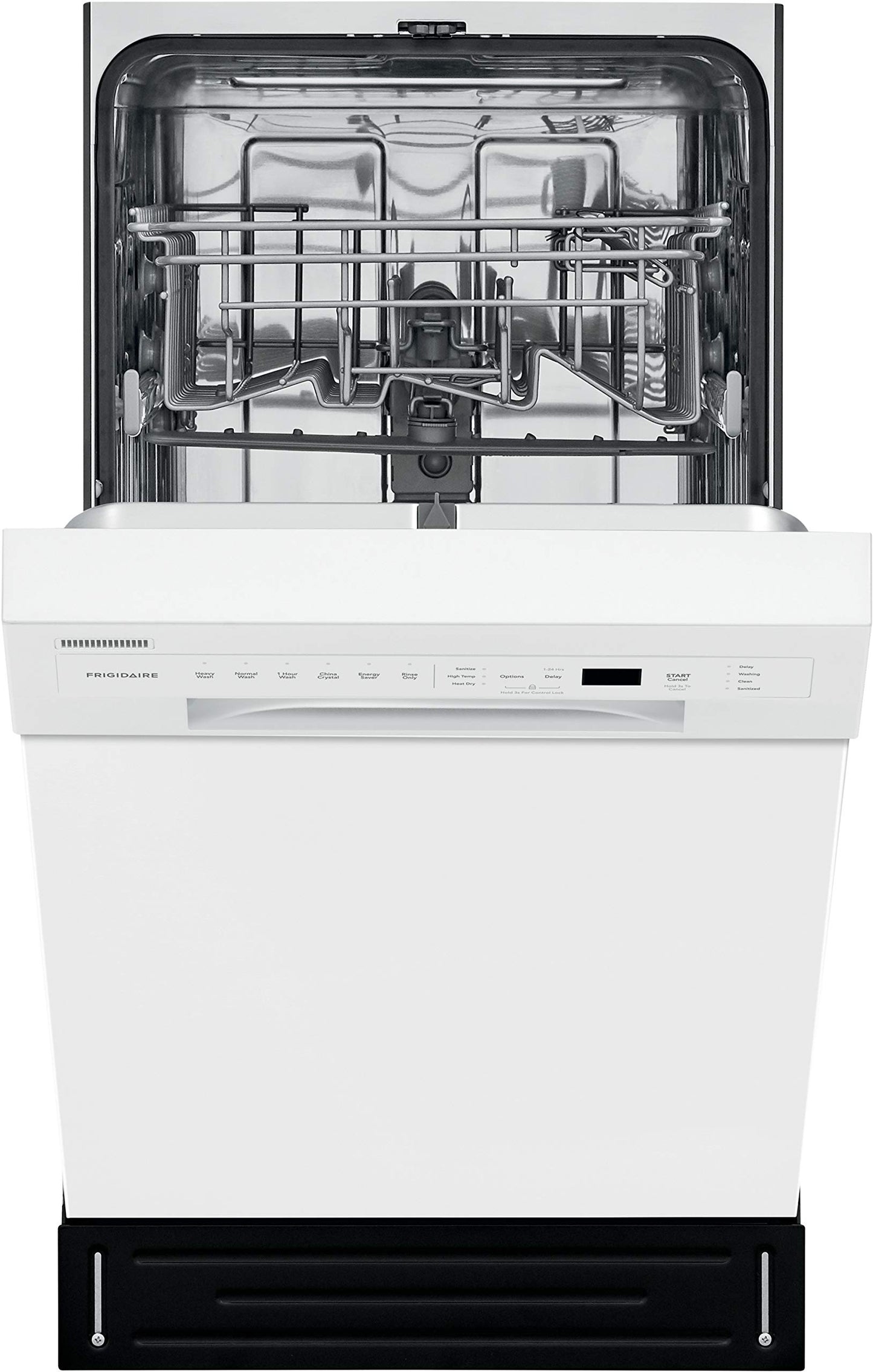 Frigidaire 18 in. ADA Compact Front Control Dishwasher with Dual Spray Arms, 52