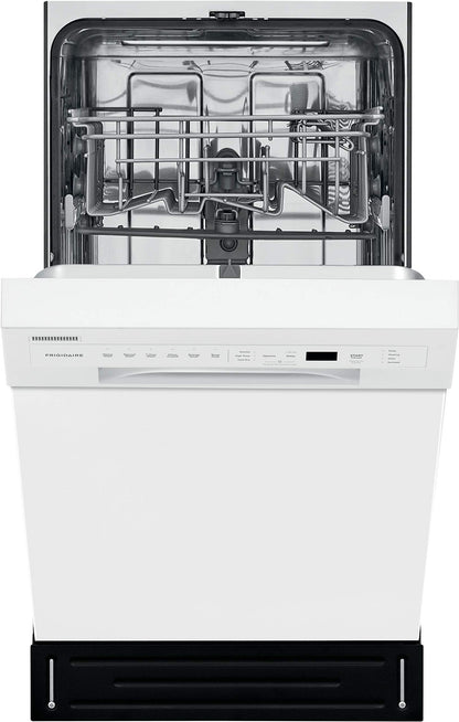 Frigidaire 18 in. ADA Compact Front Control Dishwasher with Dual Spray Arms, 52
