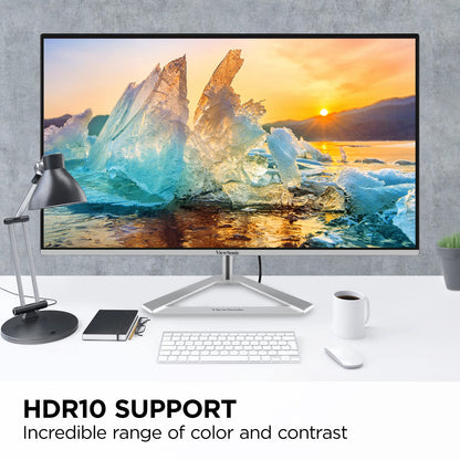 ViewSonic VX2276-SMHD 22 Inch 1080p Widescreen IPS Monitor with Ultra-Thin Beze