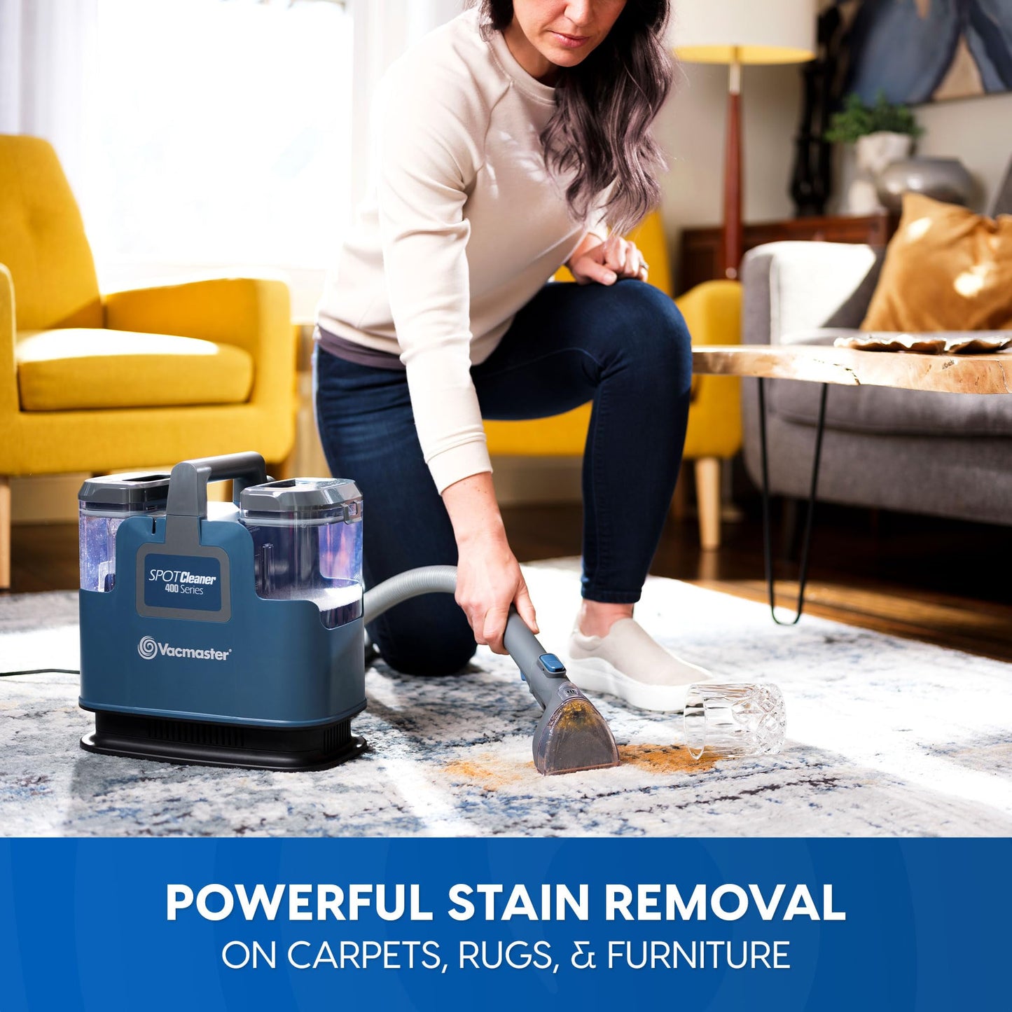 Vacmaster Portable Carpet & Upholstery Spot Cleaner Machine