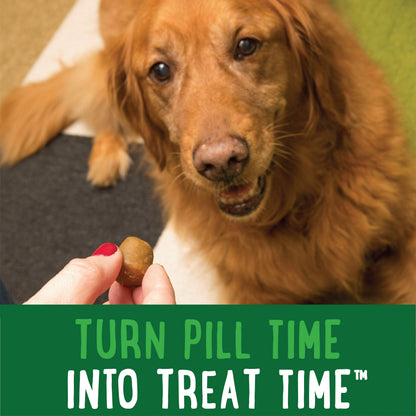Greenies Pill Pockets for Dogs Capsule Size Natural Soft Dog Treats, Cheese Flavor