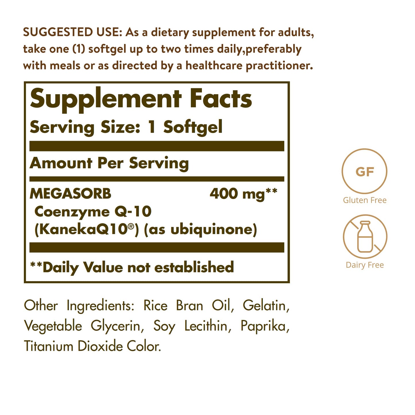 SOLGAR NUTRITIONAL_SUPPLEMENT