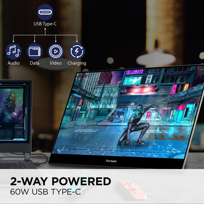 ViewSonic VX1655-4K-OLED 15.6 Inch 4K UHD Portable