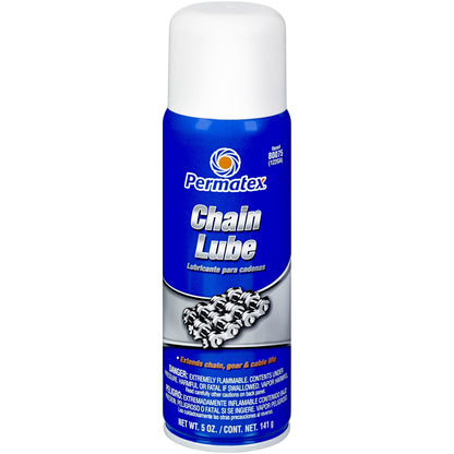 Permatex 80075-12PK Chain Lube, 6 oz. Aerosol Can