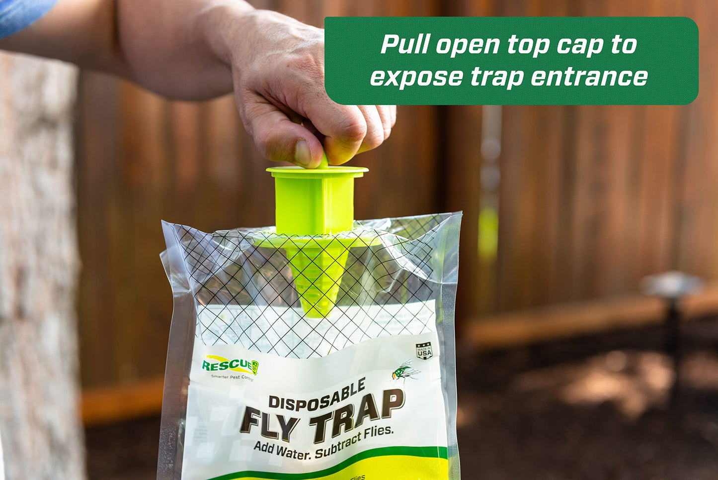 RESCUE! Disposable Non-Toxic Fly Trap