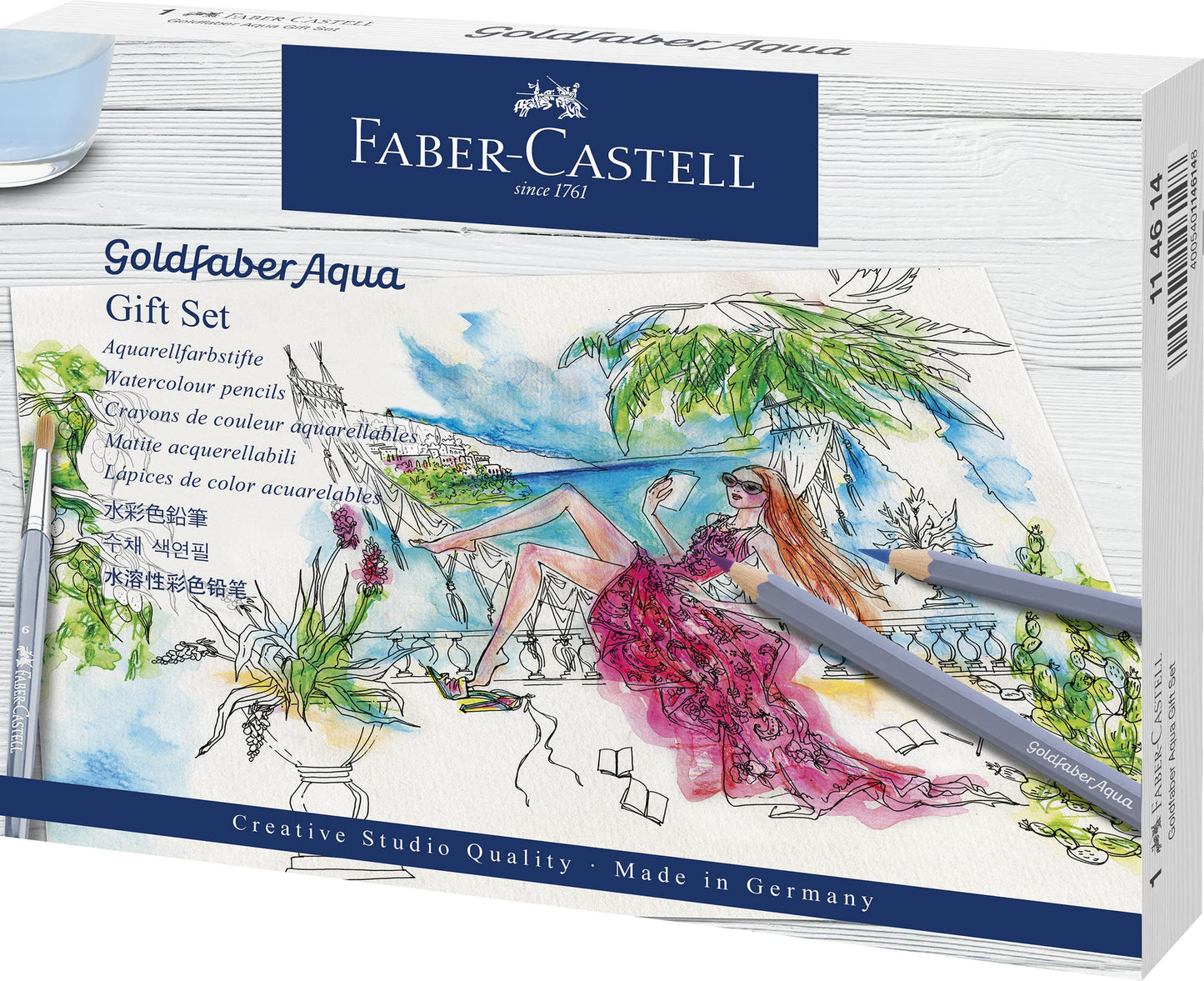 Faber-Castell Creative Studio Goldfaber Wood Cased Color Pencils
