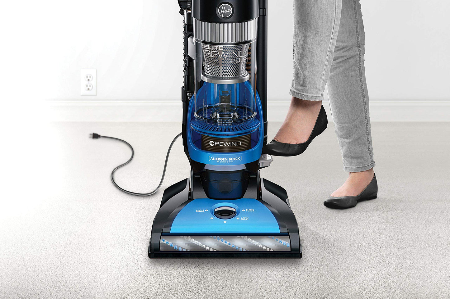 Hoover Elite Rewind Plus Upholstery Corded Electric HEPA vacuum cleaner