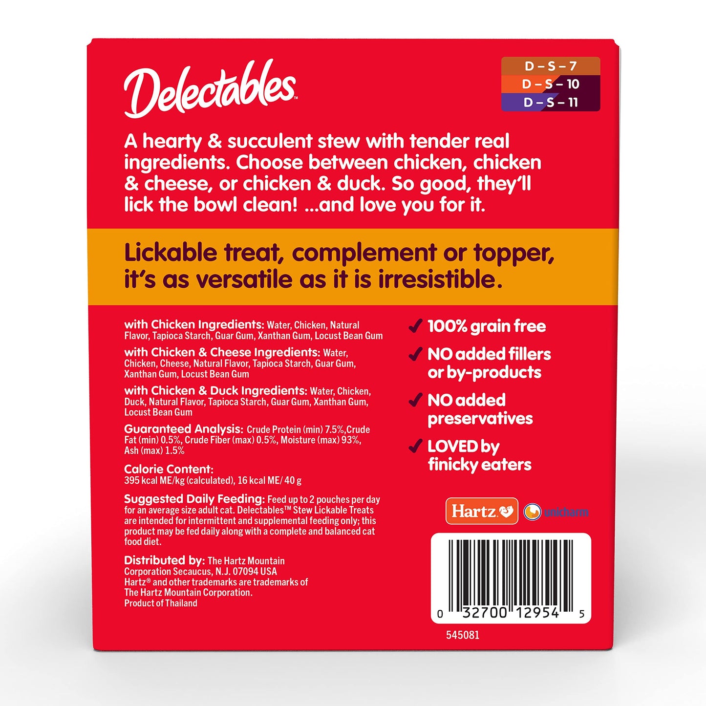 Delectables Non-Seafood Stew Lickable Wet Cat Treats, Variety Pack, 1.4 Ounce (Pack of 12)