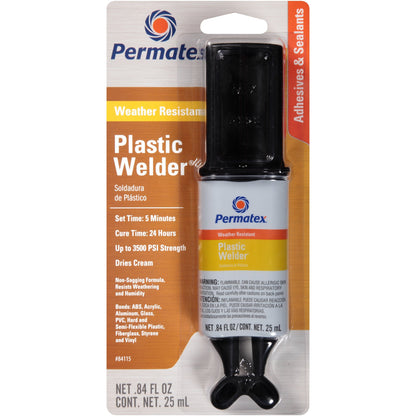 Permatex 84115-12PK PermaPoxy 5 Minute Plastic Weld, 0.84 oz.