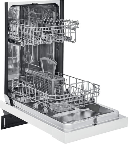 Frigidaire 18 in. ADA Compact Front Control Dishwasher with Dual Spray Arms, 52