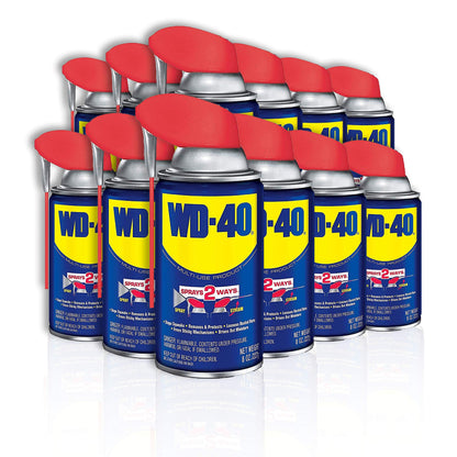 WD-40 Multi-Use Product with Smart Straw Sprays 2 Ways, 8 OZ