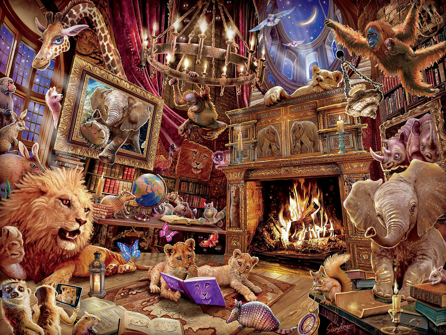 Ceaco - Story Mania - History Mania - 550 Piece Jigsaw Puzzle