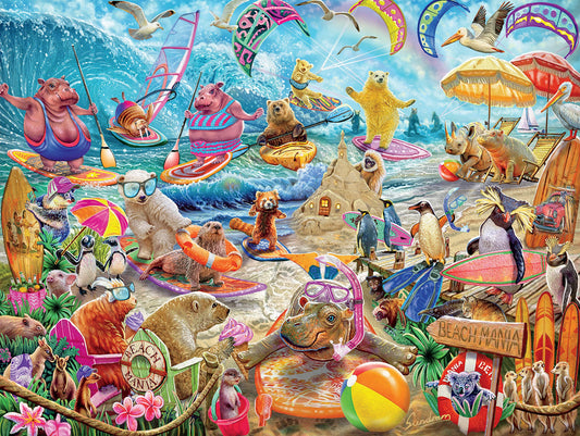 Ceaco - Story Mania - Beach Mania - 550 Piece Jigsaw Puzzle