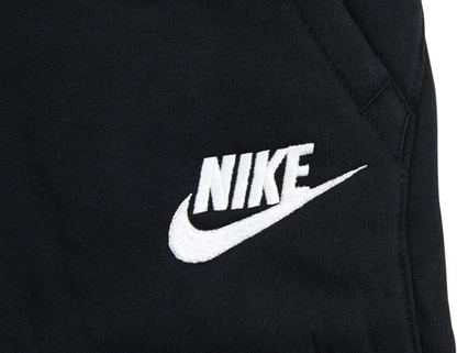 Nike Boys NSW Club Jogger Fleece Pant Black/Black/White