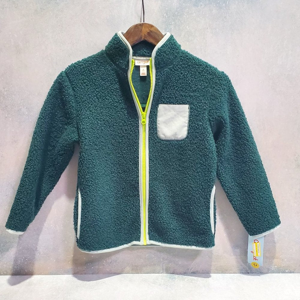 Cat and Jack Kid's Fleece, Green, Various
