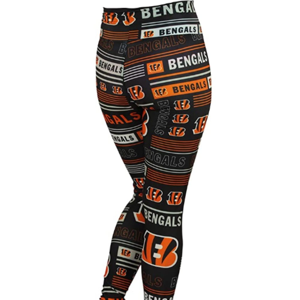 NFL Women's Team Column Leggings, Cincinnati Bengals, XL