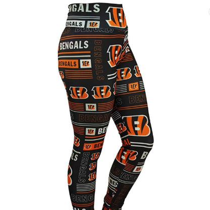 NFL Women's Team Column Leggings, Cincinnati Bengals, XL