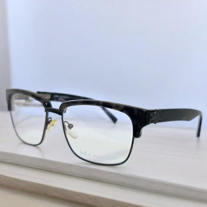 John Varvatos Eyeglasses V153 54-16-145 Smoke/Tortoise 751286290066