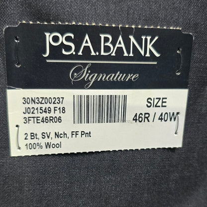 Jos. A Bank Signature Suit, 46R/40W-3FTE46R06