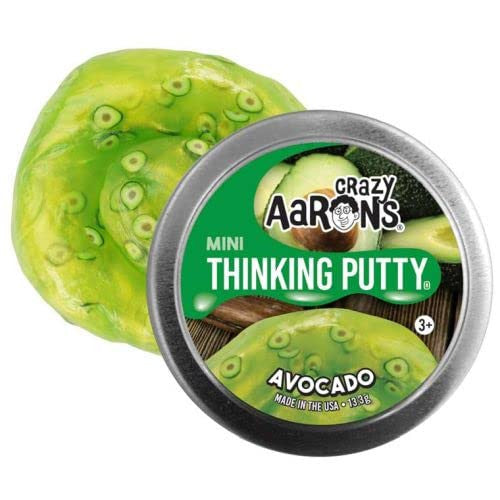 Crazy Aarons Puttyworld Avocado Mini Thinking Putty