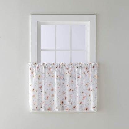 SKL Home Blushing Blooms Curtain Tier Pair