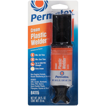 Permatex 84115-12PK PermaPoxy 5 Minute Plastic Weld, 0.84 oz.