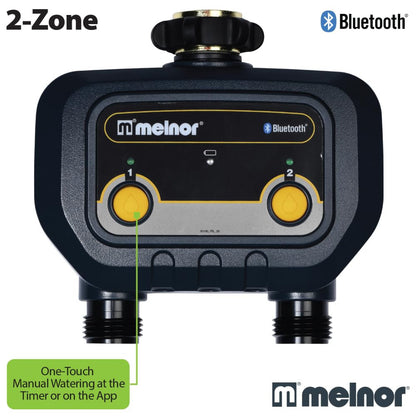 Melnor 93100 2-Zone Bluetooth Water Timer