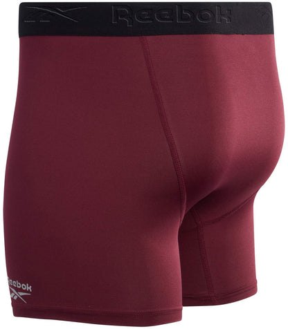 Reebok Men's Boxer Briefs - 4 Pack Soft Performance Boxers w Fly Pouch, Medium