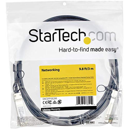 StarTech.com Dell EMC DAC-SFP-10G-3M Compatible Cable - 3 m - 10 GbE (DACSFP10G