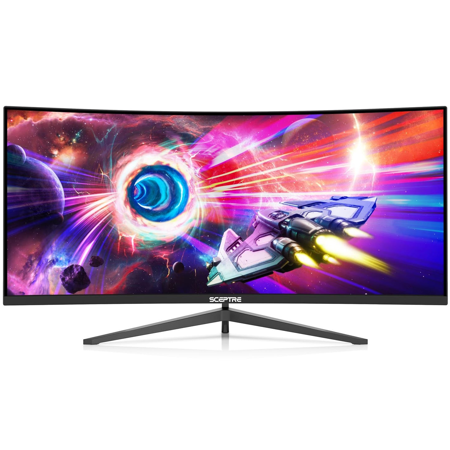 Sceptre 34-Inch Curved Ultrawide WQHD Monitor 3440 x 1440 R1500 up to 165Hz
